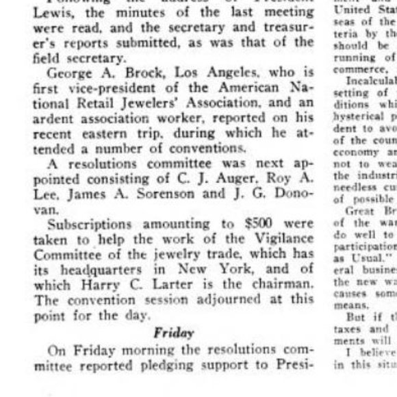 HP*** Rare Platinum Iridium Diamond Ring made in 1905 by C. J. Auger - Picture 7 of 7